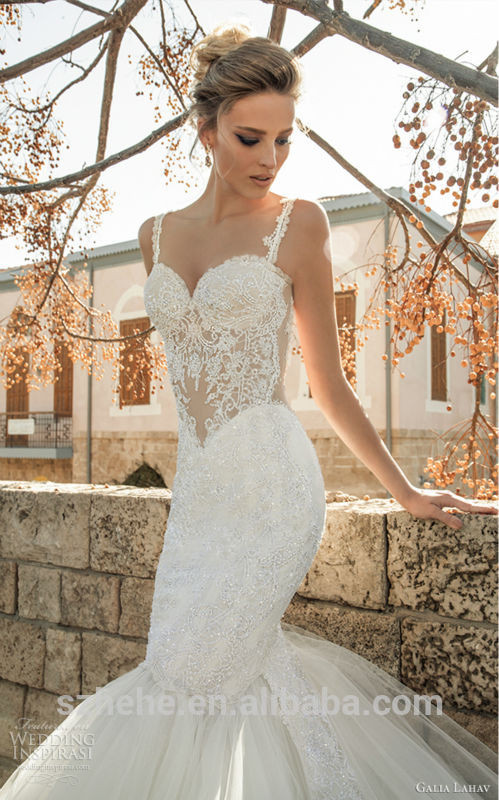 See Through Corset Wedding Dress
 Aliexpress Buy CW2349 Glamorous spaghetti straps