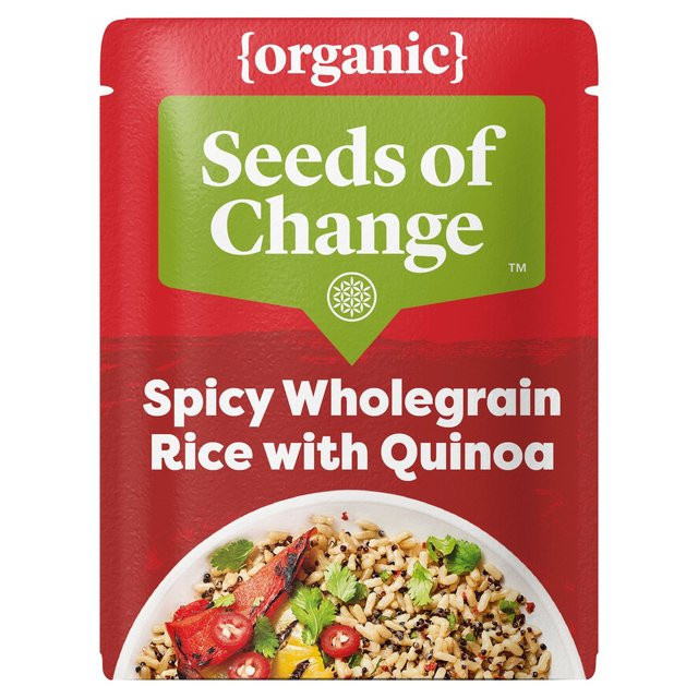 Seeds Of Change Quinoa And Brown Rice
 Seeds Change Chilli Quinoa Wholegrain Rice 240g from Ocado