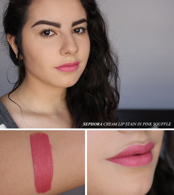 Sephora Wedding Makeup
 Review Sephora Cream Lip Stain in Pink Souffle