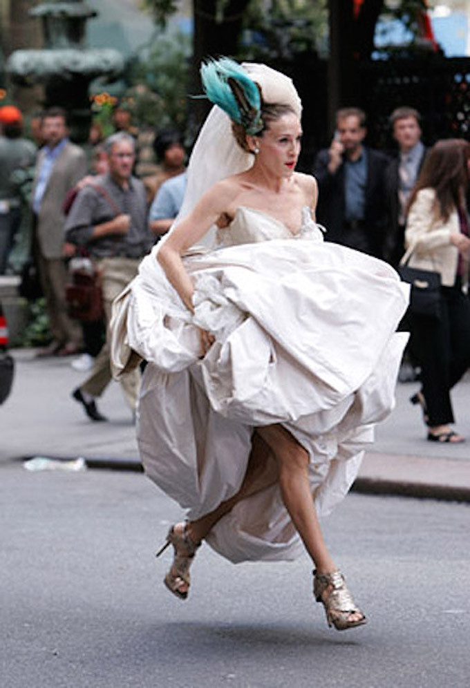 Sex And The City Wedding Shoes
 5 Outfits ly Carrie Bradshaw Could "Carrie" f