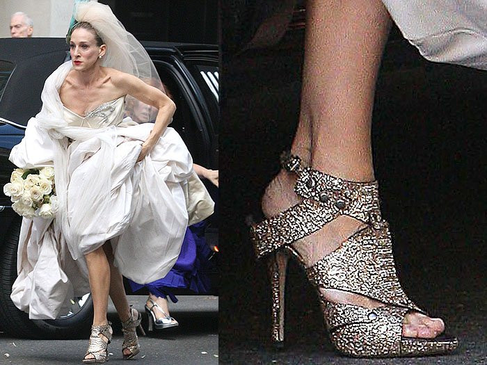 Sex And The City Wedding Shoes
 12 Carrie Bradshaw Shoes for Sarah Jessica Parker s SJP