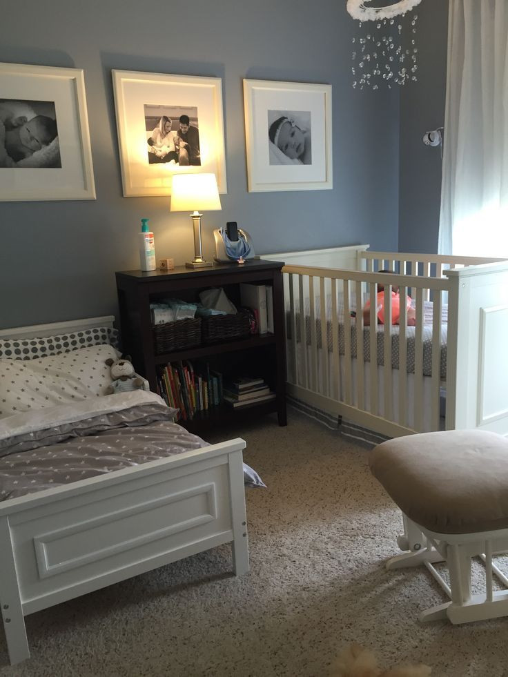 Sharing A Room With Baby Decorating Ideas
 d nursery Neutral room for toddler boy and baby girl