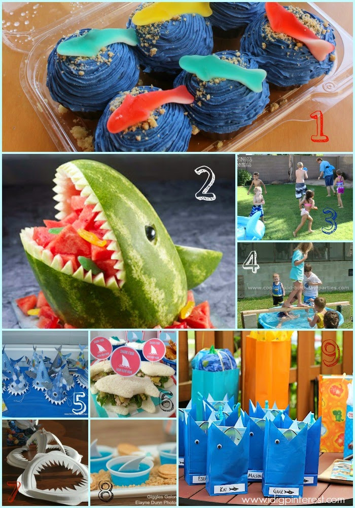 Shark Birthday Decorations
 Host the Ultimate Shark Party for Kids with Great Blue