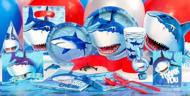 Shark Birthday Decorations
 Shark Party Supplies Shark Birthday Decorations Party City