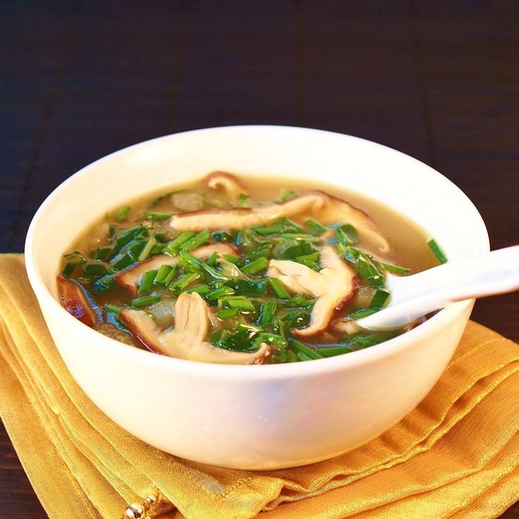 Shiitake Mushrooms Soup Recipe
 vegan shiitake mushroom soup