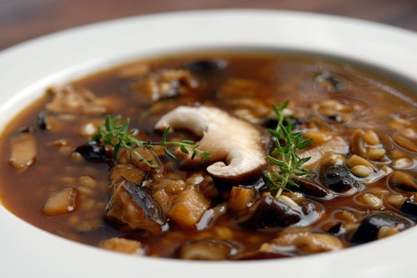 Shiitake Mushrooms Soup Recipe
 Healthy Recipe Hearty Barley And Shiitake Mushroom Soup