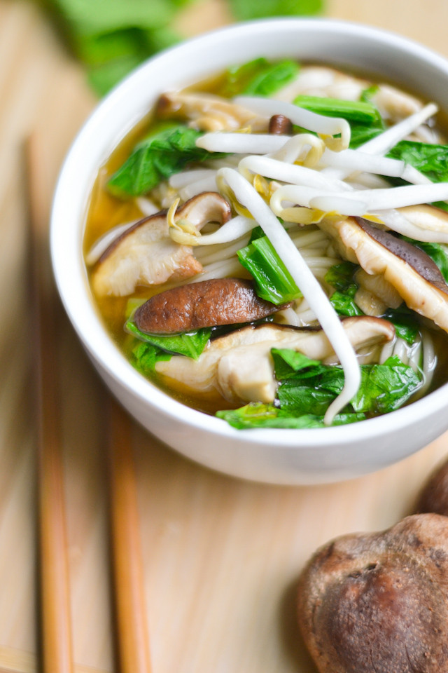 Shiitake Mushrooms Soup Recipe
 Recipes for Eye Health Bok Choy