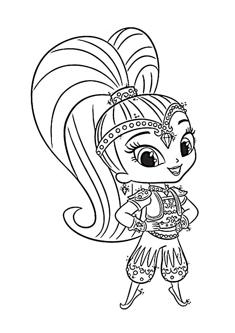 Shimmer And Shine Printable Coloring Pages
 multfilmy shimmer shine 06 820×1160