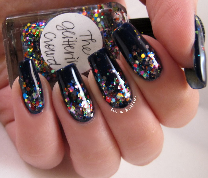 Shiny Nail Designs
 Glitter nail designs for shiny hands yve style