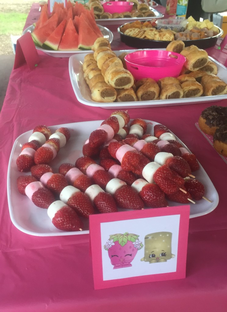 Shopkins Birthday Party Food Ideas
 Shopkins Party in the Park