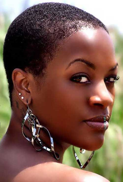 Short Black Womens Haircuts
 Short Natural Hairstyle for Black Women