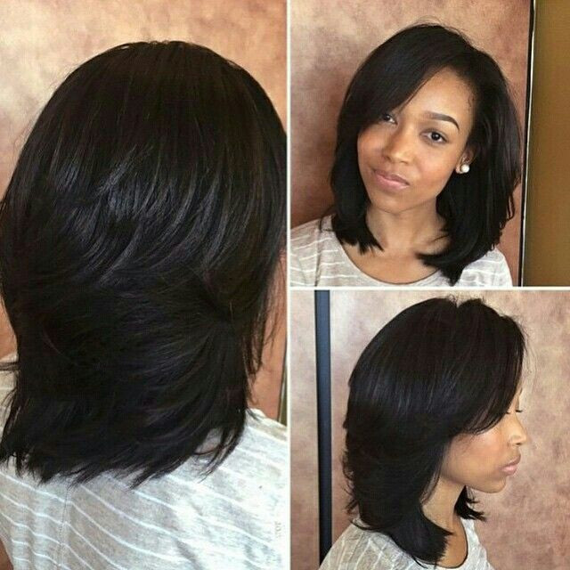 Short Bob Sew In Weave Hairstyles
 Pin by Neisha I on Hair