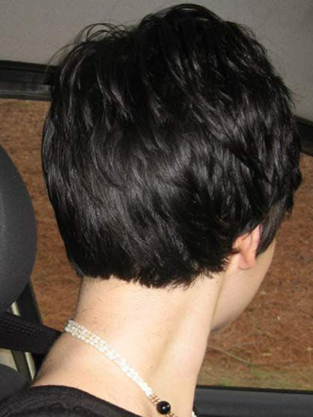 Short Haircuts From The Back
 Back View of Short Haircuts