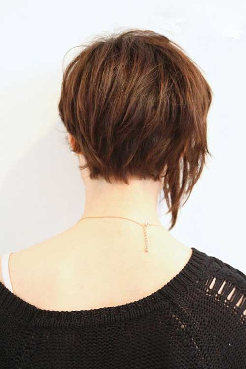 Short Haircuts From The Back
 15 Best Back View Bob Haircuts