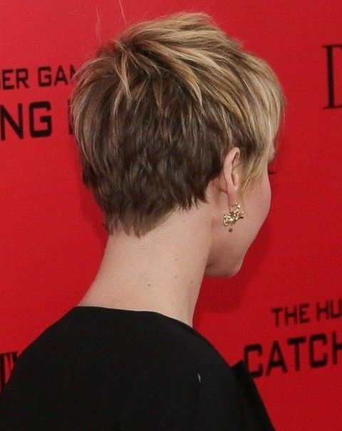 Short Haircuts From The Back
 Back View of Short Layered Pixie Cut Hairstyles Weekly