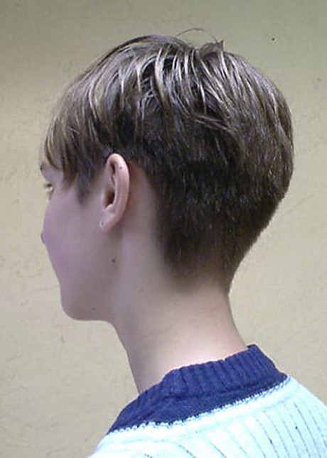 Short Haircuts From The Back
 The back of pixie haircuts