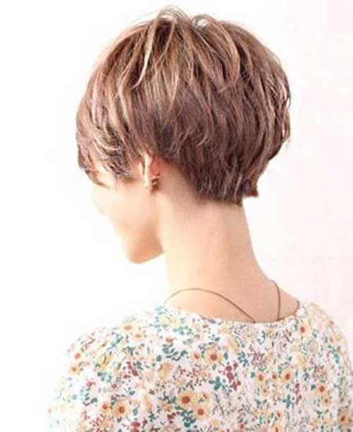 Short Haircuts From The Back
 15 Short Haircuts with Layers