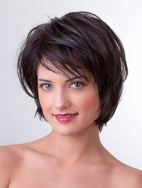 Short Hairstyles For Thick Hair
 Flattering Layered Short Haircuts for Thick Hair