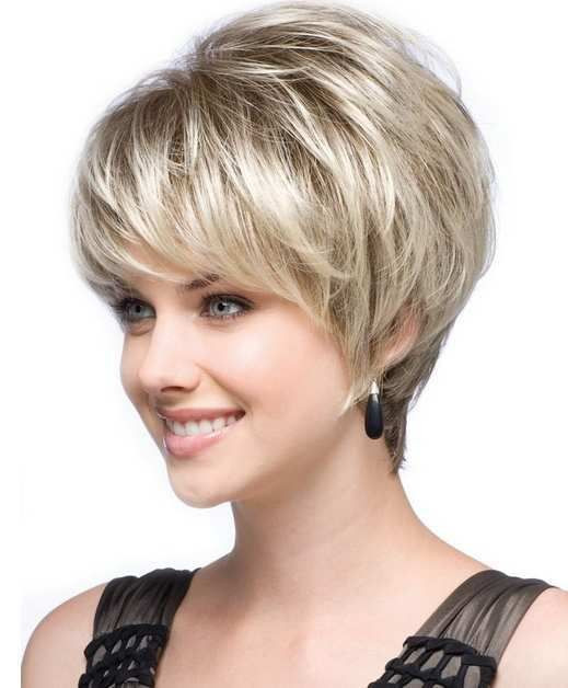 Short Hairstyles Pinterest
 Best and Cute Haircut for Round Faces and Thin Hair of