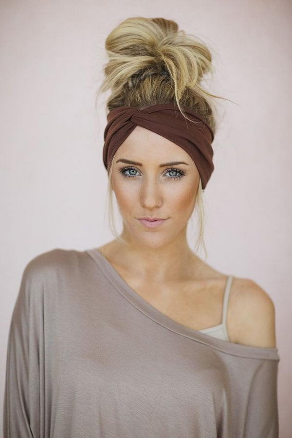 Short Hairstyles With Headbands
 25 Cool Hairstyles with Headbands for Girls Hative