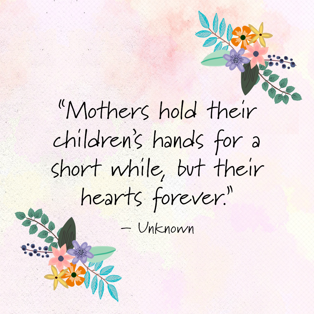 Short Mother Son Quotes
 10 Short Mothers Day Quotes & Poems Meaningful Happy
