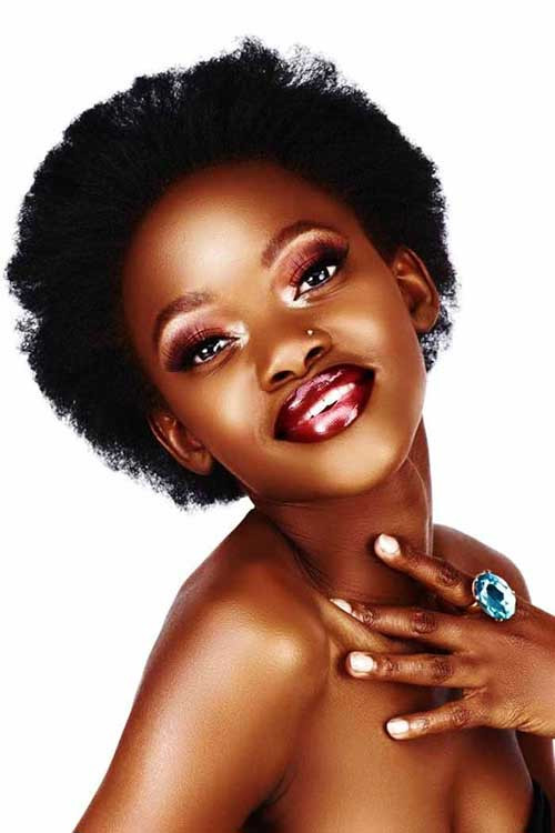 Short Natural Hairstyles For Round Faces
 Short Hairstyles For Black Women With Round Faces