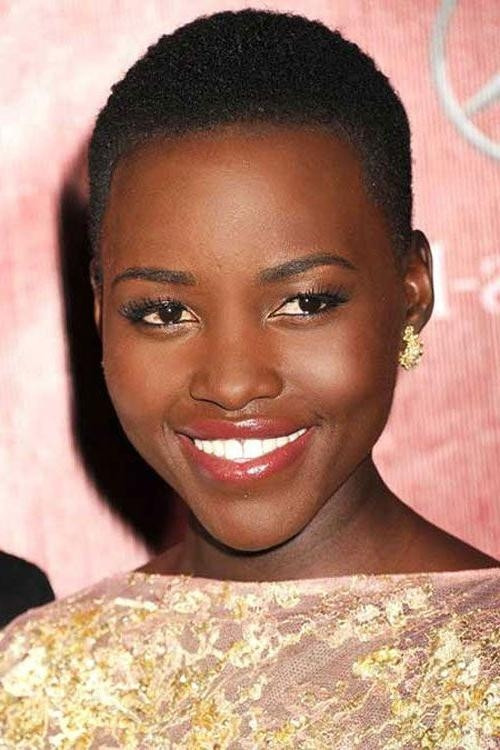 Short Natural Hairstyles For Round Faces
 20 Inspirations of Natural Short Hairstyles For Round Faces