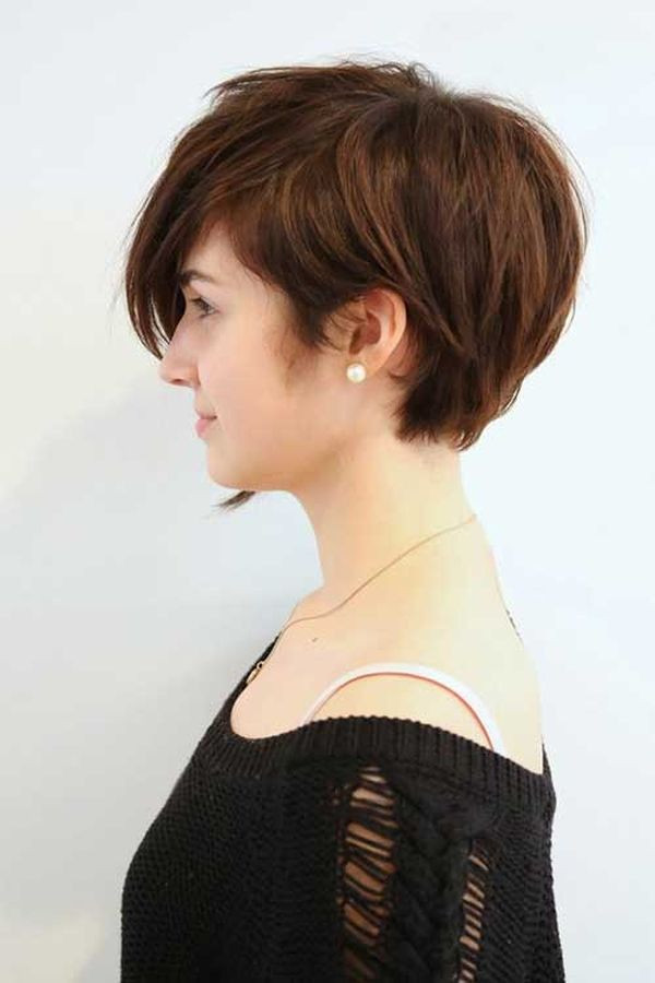 Short On One Side Long On The Other Hairstyles
 Short Asymmetrical Haircuts and Hairstyles for Women 2019