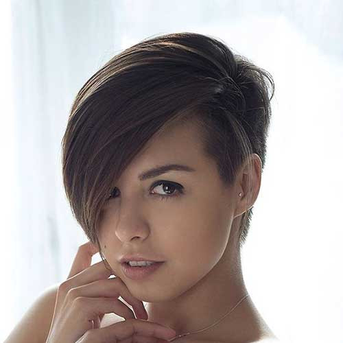 Short On One Side Long On The Other Hairstyles
 15 Fabulous Asymmetrical Short Haircuts crazyforus
