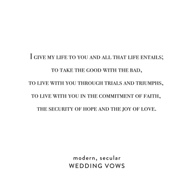 Short Simple Wedding Vows
 Simple Wedding Vows on Snippet & Ink Snippet & Ink