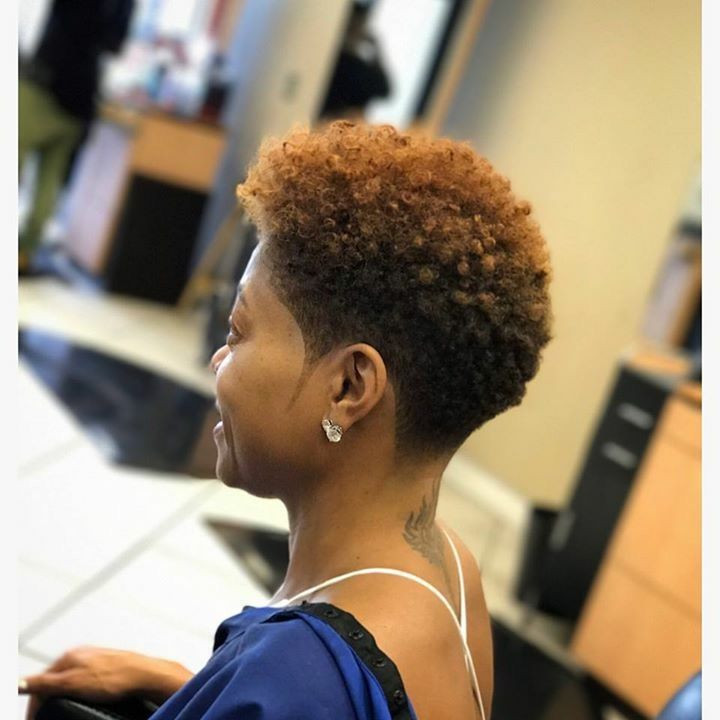Short Tapered Haircuts For Natural Hair
 Pin on Protective styles