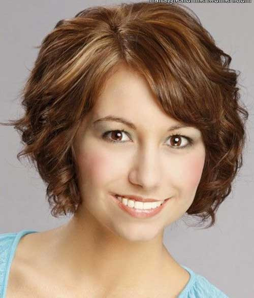 20 Of the Best Ideas for Short Wavy Hairstyles for Round Faces - Home ...