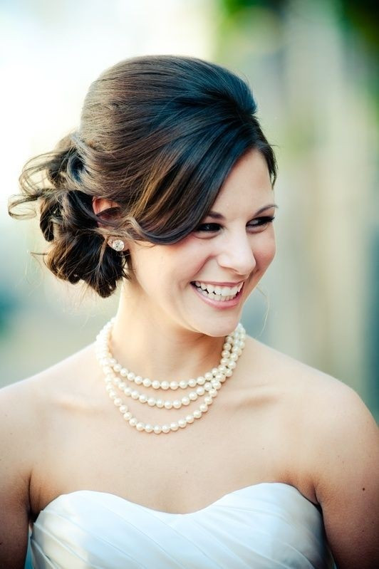 Shoulder Length Hairstyle For Wedding
 25 Best Hairstyles for Brides