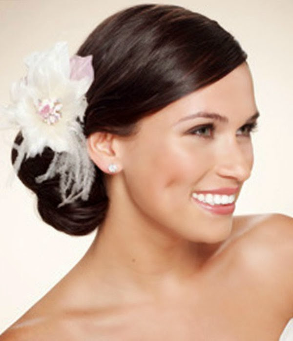 Side Buns Hairstyles For Weddings
 Wedding Hairstyles Up With Flowers refreshrose