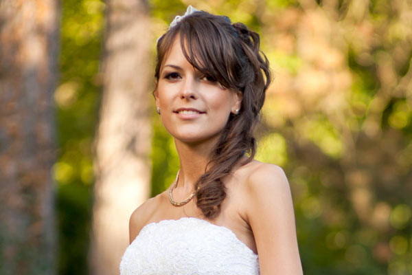 Side Ponytail Wedding Hairstyles
 Brides with Bangs Hair World Magazine