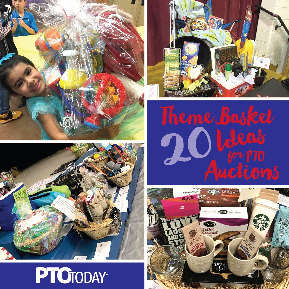 Silent Auction Gift Basket Ideas
 20 Ideas for Theme Baskets for PTOs and PTAs PTO Today