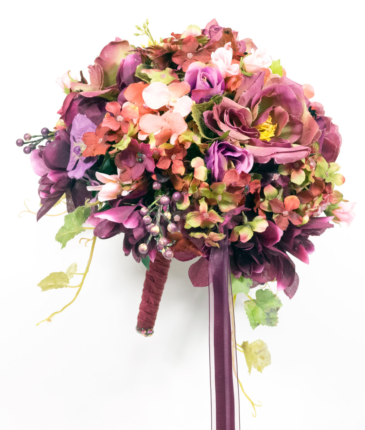 Silk Wedding Flower Packages
 SILK FLOWERS WEDDING bouquets packages by GailsForeverFlowers