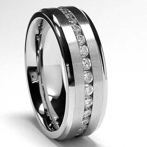 Silver Wedding Rings For Him
 Sterling Silver Wedding Bands For Him