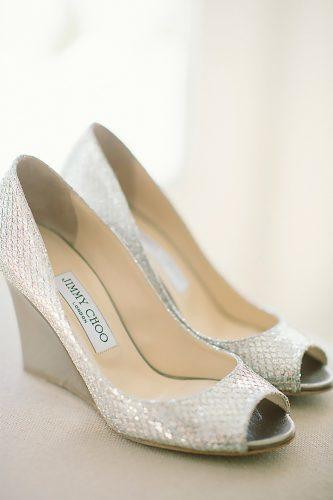 Silver Wedge Wedding Shoes
 18 Silver Wedding Shoes For Stylish Brides