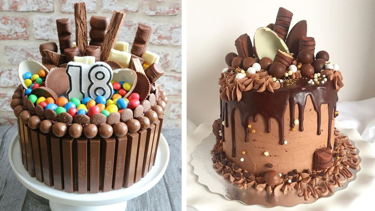 Simple Birthday Cake Decorating Ideas
 How To Make Giant Chocolate Birthday Cake Recipe Amazing