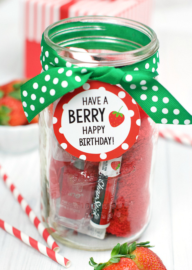 Simple Birthday Gift Ideas
 Berry Gift Idea Fun Squared