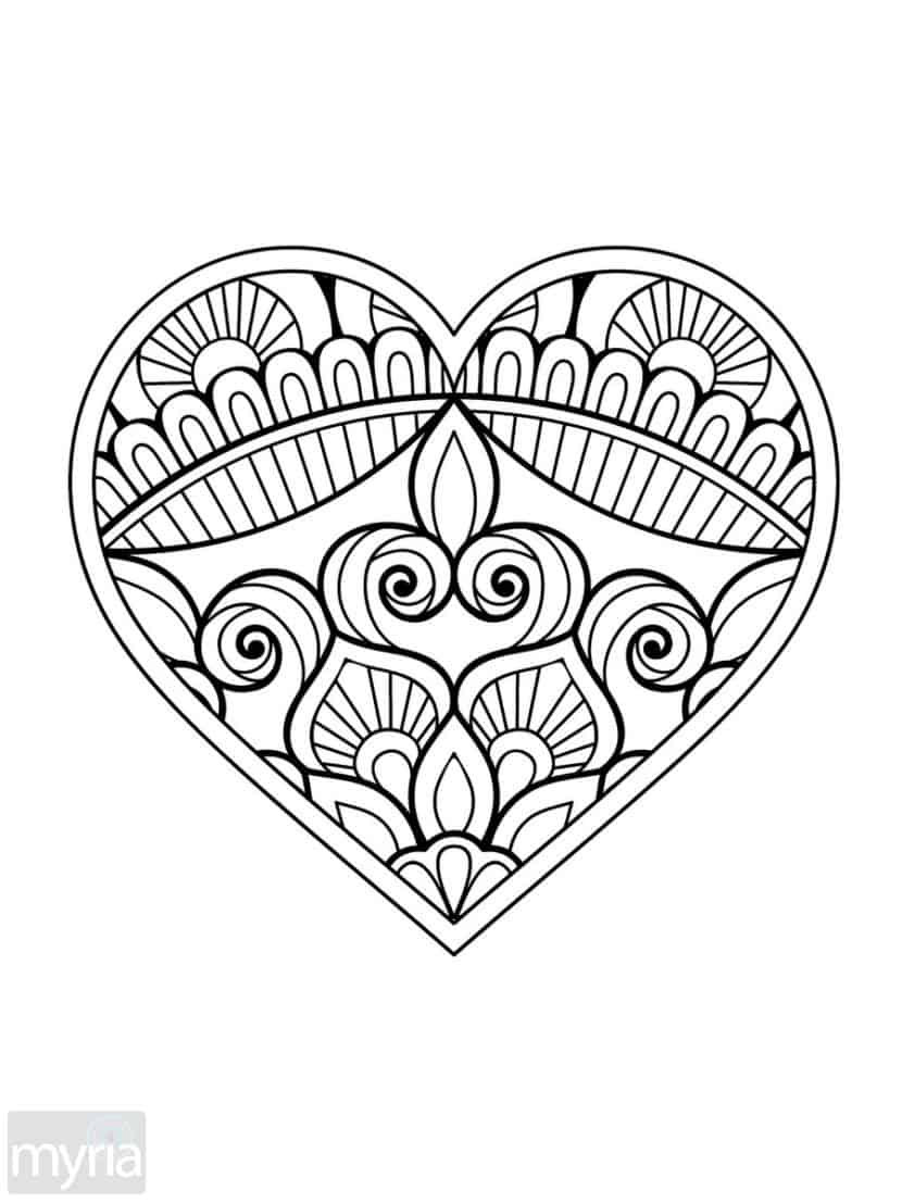 Simple Coloring Pages For Adults
 Print Adult Coloring Book 1 Big Beautiful