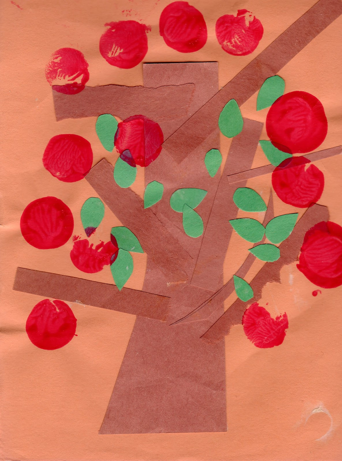 Simple Craft For Preschoolers
 Preschool Crafts for Kids Easy Apple Tree Paper Craft