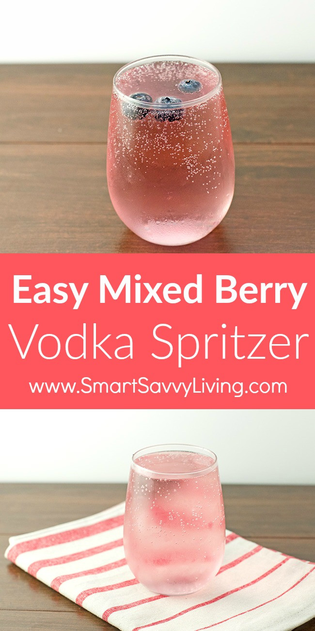 Simple Drinks With Vodka
 Easy Mixed Berry Vodka Spritzer Recipe This super easy