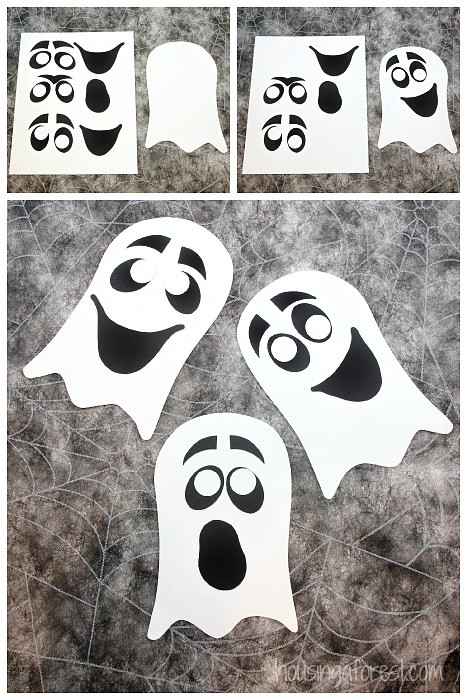 Simple Halloween Crafts For Kids
 Easy Ghost Craft for Kids