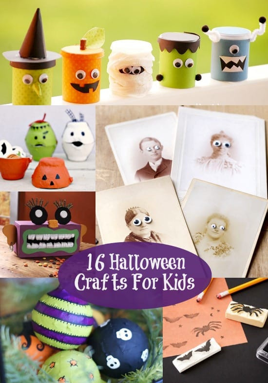 Simple Halloween Crafts For Kids
 16 Easy Halloween Crafts For Kids diycandy