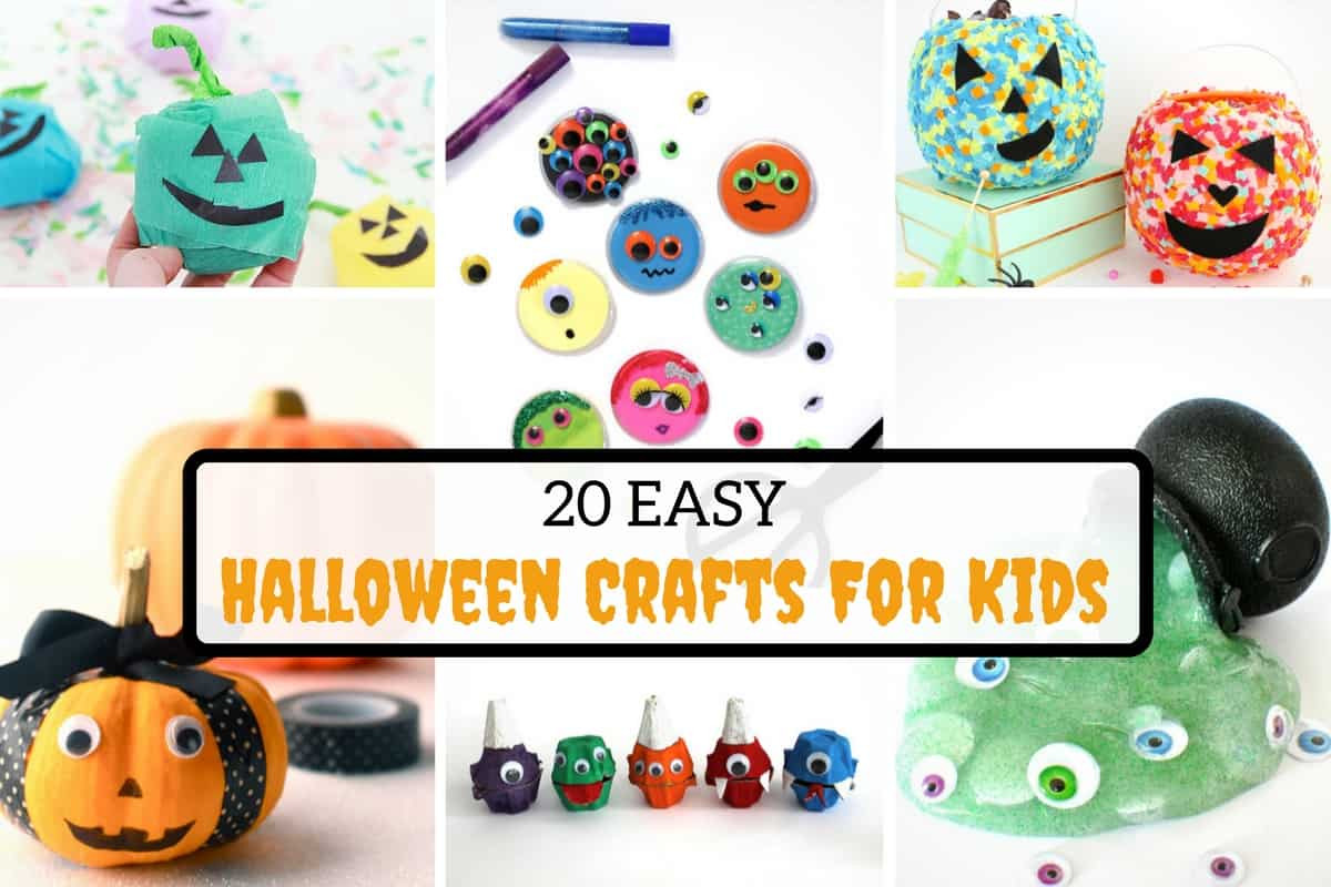 Simple Halloween Crafts For Kids
 Easy Halloween Crafts For Kids 5 Minutes for Mom