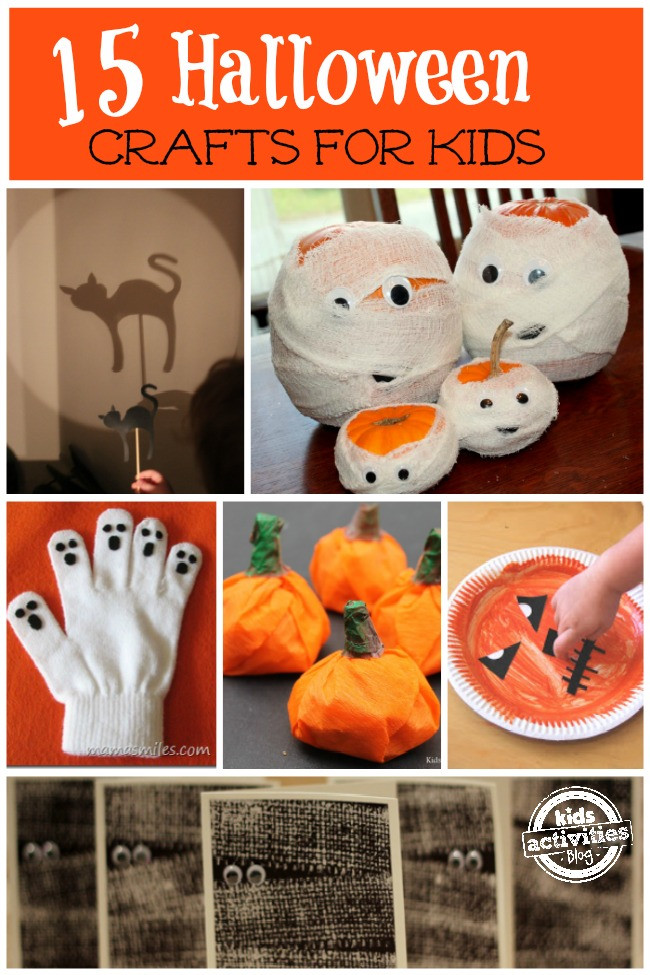 Simple Halloween Crafts For Kids
 Easy Halloween Crafts for Kids