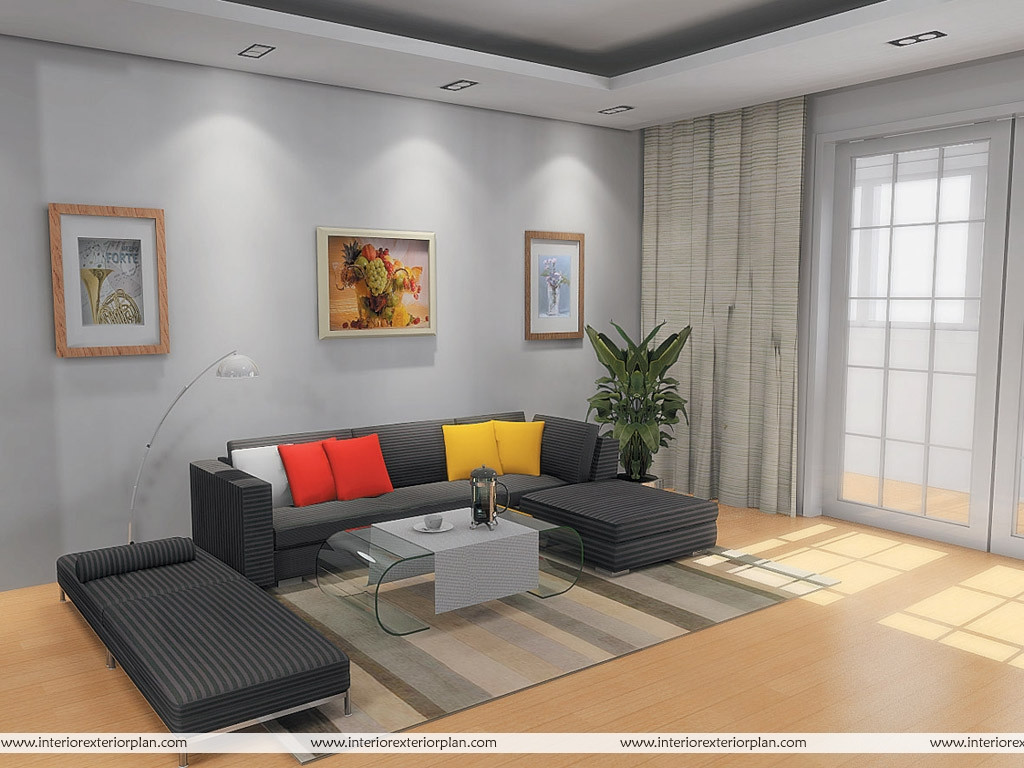 Simple Living Room Decorating Ideas
 Interior Exterior Plan