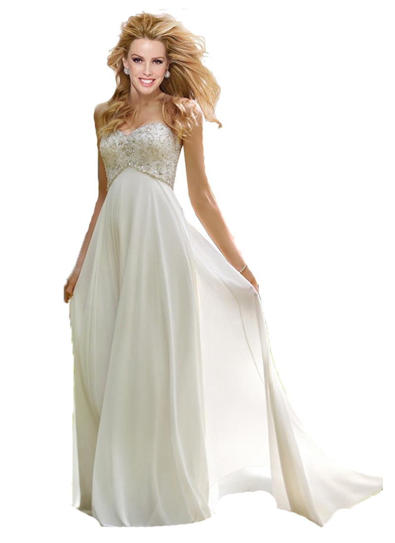 Simple Wedding Dresses Under 100
 Chiffon Simple Bridal Gown Cheap Wedding Dresses Made In